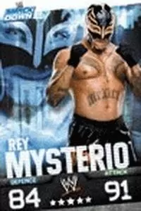 Slam Attax Evolution - Carte Slam Attax Evolution : Rey Mysterio
